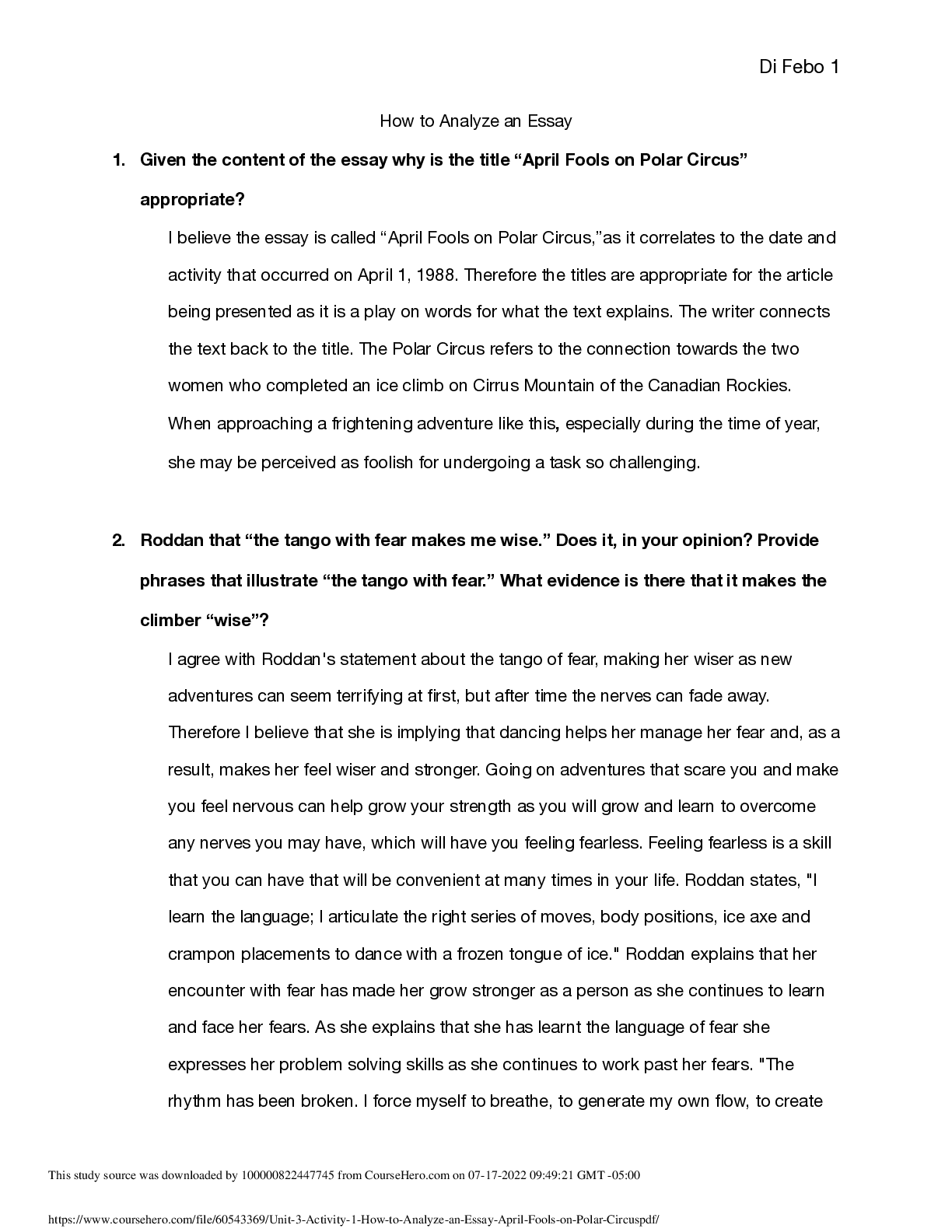 Preview image for How to Analyze an Essay